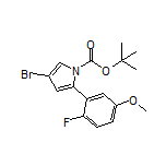 4-Bromo-1-Boc-2-(2-fluoro-5-methoxyphenyl)-1H-pyrrole