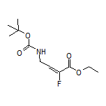 Ethyl 4-(Boc-amino)-2-fluoro-2-butenoate