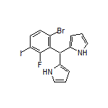 2,2’-[(6-Bromo-2-fluoro-3-iodophenyl)methylene]bis(1H-pyrrole)