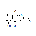 2-Acetyl-5-hydroxy-2,3-dihydronaphtho[2,3-b]furan-4,9-dione