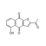 2-Acetyl-5-hydroxynaphtho[2,3-b]furan-4,9-dione