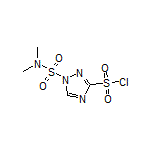 1-(N,N-Dimethylsulfamoyl)-1H-1,2,4-triazole-3-sulfonyl Chloride