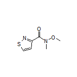 N-Methoxy-N-methylisothiazole-3-carboxamide