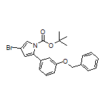 2-[3-(Benzyloxy)phenyl]-4-bromo-1-Boc-1H-pyrrole