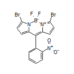 3,7-Dibromo-5,5-difluoro-10-(2-nitrophenyl)-5H-dipyrrolo[1,2-c:2’,1’-f][1,3,2]diazaborinin-4-ium-5-uide