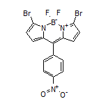 3,7-Dibromo-5,5-difluoro-10-(4-nitrophenyl)-5H-dipyrrolo[1,2-c:2’,1’-f][1,3,2]diazaborinin-4-ium-5-uide