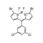 3,7-Dibromo-10-(3,5-dichlorophenyl)-5,5-difluoro-5H-dipyrrolo[1,2-c:2’,1’-f][1,3,2]diazaborinin-4-ium-5-uide