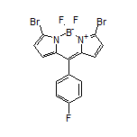 3,7-Dibromo-5,5-difluoro-10-(4-fluorophenyl)-5H-dipyrrolo[1,2-c:2’,1’-f][1,3,2]diazaborinin-4-ium-5-uide