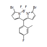 3,7-Dibromo-5,5-difluoro-10-(4-fluoro-2-methylphenyl)-5H-dipyrrolo[1,2-c:2’,1’-f][1,3,2]diazaborinin-4-ium-5-uide