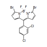 3,7-Dibromo-10-(2,4-dichlorophenyl)-5,5-difluoro-5H-dipyrrolo[1,2-c:2’,1’-f][1,3,2]diazaborinin-4-ium-5-uide