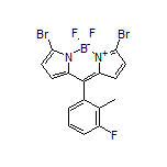 3,7-Dibromo-5,5-difluoro-10-(3-fluoro-2-methylphenyl)-5H-dipyrrolo[1,2-c:2’,1’-f][1,3,2]diazaborinin-4-ium-5-uide