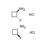 trans-2-Fluorocyclobutanamine Hydrochloride