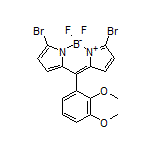 3,7-Dibromo-10-(2,3-dimethoxyphenyl)-5,5-difluoro-5H-dipyrrolo[1,2-c:2’,1’-f][1,3,2]diazaborinin-4-ium-5-uide