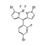 3,7-Dibromo-10-(4-bromo-2-fluorophenyl)-5,5-difluoro-5H-dipyrrolo[1,2-c:2’,1’-f][1,3,2]diazaborinin-4-ium-5-uide