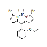 3,7-Dibromo-10-(2-ethoxyphenyl)-5,5-difluoro-5H-dipyrrolo[1,2-c:2’,1’-f][1,3,2]diazaborinin-4-ium-5-uide