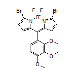 3,7-Dibromo-5,5-difluoro-10-(2,3,4-trimethoxyphenyl)-5H-dipyrrolo[1,2-c:2’,1’-f][1,3,2]diazaborinin-4-ium-5-uide