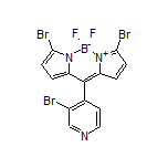 3,7-Dibromo-10-(3-bromopyridin-4-yl)-5,5-difluoro-5H-dipyrrolo[1,2-c:2’,1’-f][1,3,2]diazaborinin-4-ium-5-uide