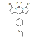 3,7-Dibromo-10-(4-ethoxyphenyl)-5,5-difluoro-5H-dipyrrolo[1,2-c:2’,1’-f][1,3,2]diazaborinin-4-ium-5-uide