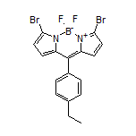 3,7-Dibromo-10-(4-ethylphenyl)-5,5-difluoro-5H-dipyrrolo[1,2-c:2’,1’-f][1,3,2]diazaborinin-4-ium-5-uide