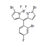 3,7-Dibromo-10-(2-bromo-4-fluorophenyl)-5,5-difluoro-5H-dipyrrolo[1,2-c:2’,1’-f][1,3,2]diazaborinin-4-ium-5-uide