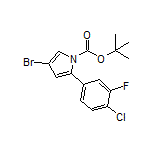 4-Bromo-1-Boc-2-(4-chloro-3-fluorophenyl)-1H-pyrrole