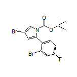 4-Bromo-2-(2-bromo-4-fluorophenyl)-1-Boc-1H-pyrrole