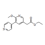 Ethyl 2-(2-Methoxy-[3,4’-bipyridin]-5-yl)acetate