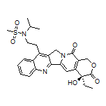 (S)-N-[2-(4-Ethyl-4-hydroxy-3,14-dioxo-3,4,12,14-tetrahydro-1H-pyrano[3’,4’:6,7]indolizino[1,2-b]quinolin-11-yl)ethyl]-N-isopropylmethanesulfonamide