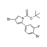 4-Bromo-2-(4-bromo-3-fluorophenyl)-1-Boc-1H-pyrrole