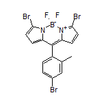 3,7-Dibromo-10-(4-bromo-2-methylphenyl)-5,5-difluoro-5H-dipyrrolo[1,2-c:2’,1’-f][1,3,2]diazaborinin-4-ium-5-uide