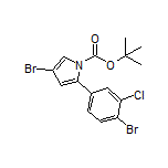 4-Bromo-2-(4-bromo-3-chlorophenyl)-1-Boc-1H-pyrrole