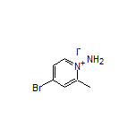 1-Amino-4-bromo-2-methylpyridin-1-ium Iodide