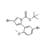 4-Bromo-2-(5-bromo-2-methoxyphenyl)-1-Boc-1H-pyrrole