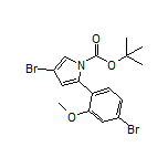 4-Bromo-2-(4-bromo-2-methoxyphenyl)-1-Boc-1H-pyrrole