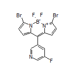 3,7-Dibromo-5,5-difluoro-10-(5-fluoropyridin-3-yl)-5H-dipyrrolo[1,2-c:2’,1’-f][1,3,2]diazaborinin-4-ium-5-uide