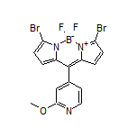 3,7-Dibromo-5,5-difluoro-10-(2-methoxypyridin-4-yl)-5H-dipyrrolo[1,2-c:2’,1’-f][1,3,2]diazaborinin-4-ium-5-uide