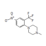 1-Methyl-4-[4-nitro-2-(trifluoromethyl)phenyl]piperazine