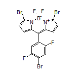 3,7-Dibromo-10-(4-bromo-2,5-difluorophenyl)-5,5-difluoro-5H-dipyrrolo[1,2-c:2’,1’-f][1,3,2]diazaborinin-4-ium-5-uide