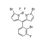 3,7-Dibromo-10-(2-bromo-3-fluorophenyl)-5,5-difluoro-5H-dipyrrolo[1,2-c:2’,1’-f][1,3,2]diazaborinin-4-ium-5-uide