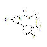 4-Bromo-1-Boc-2-[4-fluoro-3-(trifluoromethyl)phenyl]-1H-pyrrole