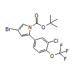 4-Bromo-1-Boc-2-[3-chloro-4-(trifluoromethoxy)phenyl]-1H-pyrrole