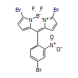 3,7-Dibromo-10-(4-bromo-2-nitrophenyl)-5,5-difluoro-5H-dipyrrolo[1,2-c:2’,1’-f][1,3,2]diazaborinin-4-ium-5-uide