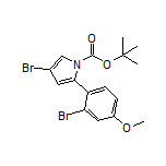 4-Bromo-2-(2-bromo-4-methoxyphenyl)-1-Boc-1H-pyrrole