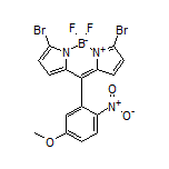 3,7-Dibromo-5,5-difluoro-10-(5-methoxy-2-nitrophenyl)-5H-dipyrrolo[1,2-c:2’,1’-f][1,3,2]diazaborinin-4-ium-5-uide