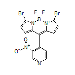 3,7-Dibromo-5,5-difluoro-10-(3-nitropyridin-4-yl)-5H-dipyrrolo[1,2-c:2’,1’-f][1,3,2]diazaborinin-4-ium-5-uide