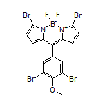 3,7-Dibromo-10-(3,5-dibromo-4-methoxyphenyl)-5,5-difluoro-5H-dipyrrolo[1,2-c:2’,1’-f][1,3,2]diazaborinin-4-ium-5-uide