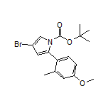 4-Bromo-1-Boc-2-(4-methoxy-2-methylphenyl)-1H-pyrrole