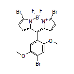 3,7-Dibromo-10-(4-bromo-2,5-dimethoxyphenyl)-5,5-difluoro-5H-dipyrrolo[1,2-c:2’,1’-f][1,3,2]diazaborinin-4-ium-5-uide