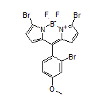 3,7-Dibromo-10-(2-bromo-4-methoxyphenyl)-5,5-difluoro-5H-dipyrrolo[1,2-c:2’,1’-f][1,3,2]diazaborinin-4-ium-5-uide