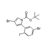 4-Bromo-2-(5-bromo-2-iodophenyl)-1-Boc-1H-pyrrole